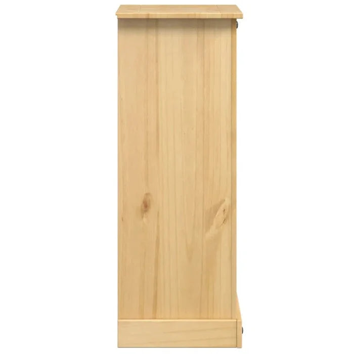 Miles  Manufactured Wood + Solid Wood Bedside Table Ouch Cart