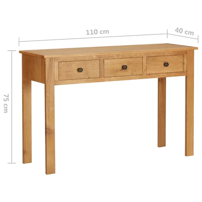 Misaki Solid Wood Console Table Ouch Cart