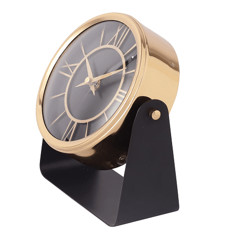 Mitsuki gold Table Clock - Ouch Cart