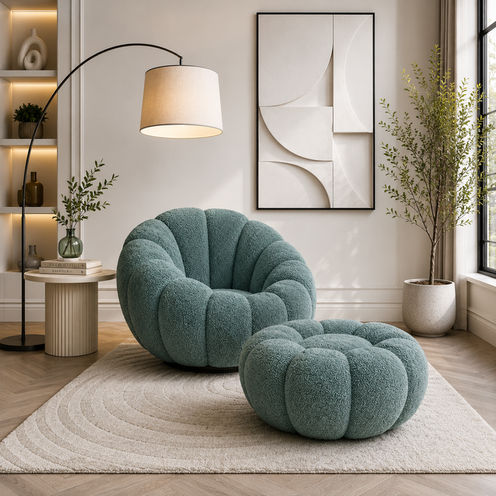 Muted Blue-Green