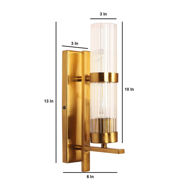 Modern Iron Gold Wall Lights - Ouch Cart