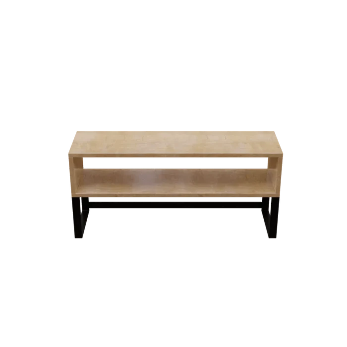 Montello TV Unit in Small Size in Wooden Texture - Ouch Cart