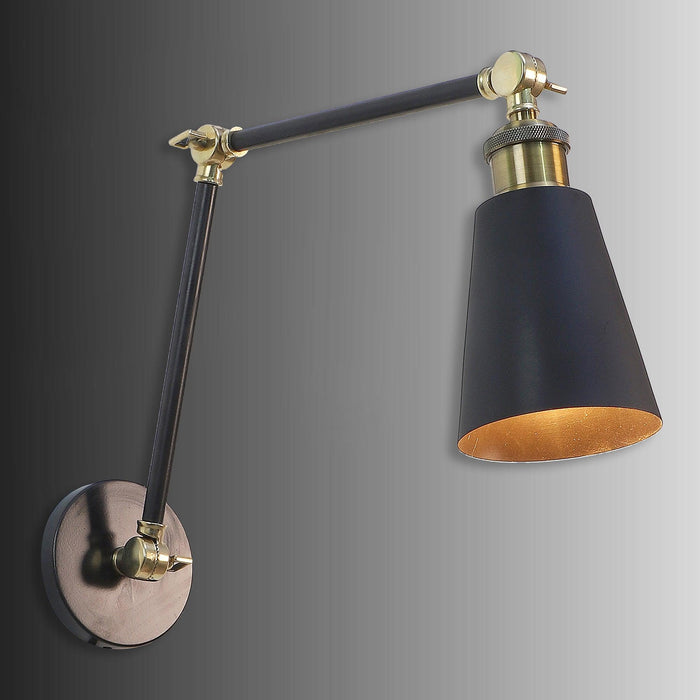 Morden Black Metal Wall Light by SS Lightings - Ouch Cart