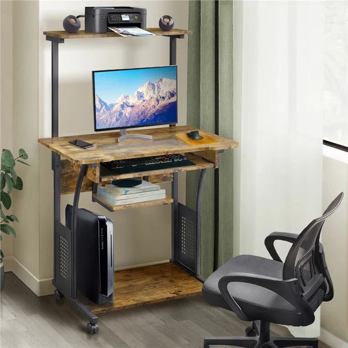 Multiple Layer Computer Desk Ouch Cart
