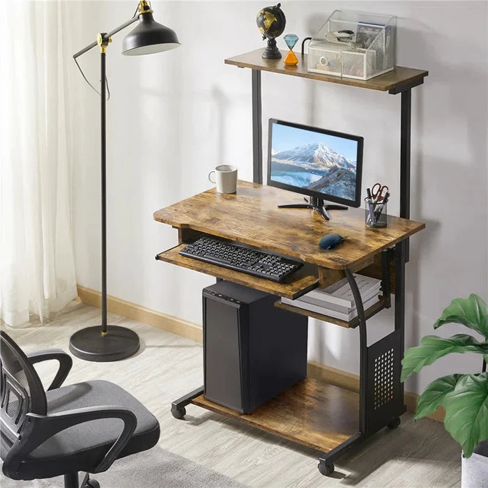 Multiple Layer Computer Desk Ouch Cart