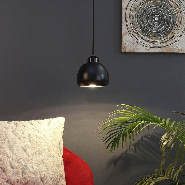 Muuto Black Metal Hanging Light by SS Lightings - Ouch Cart