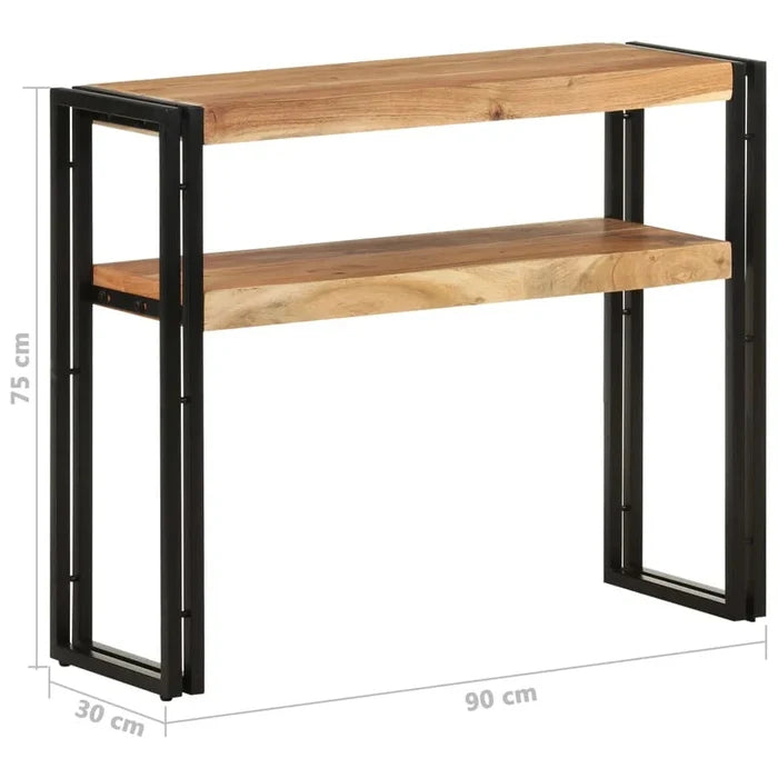 Nanami Solid Wood Top Console Table Ouch Cart