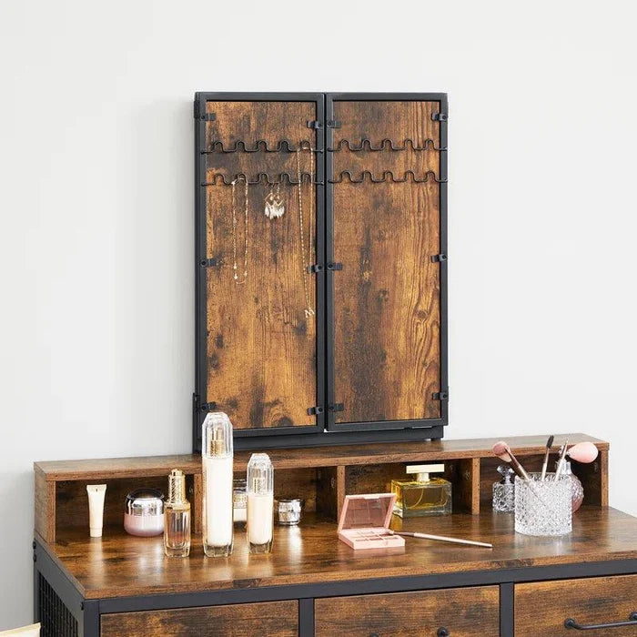 Nathan Dressing Table with Mirror - Ouch Cart