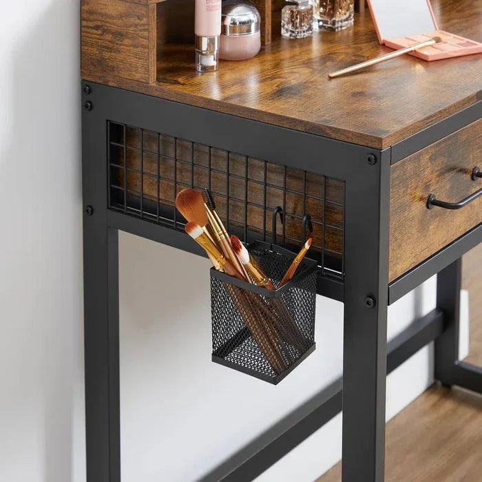 Nathan Dressing Table with Mirror - Ouch Cart