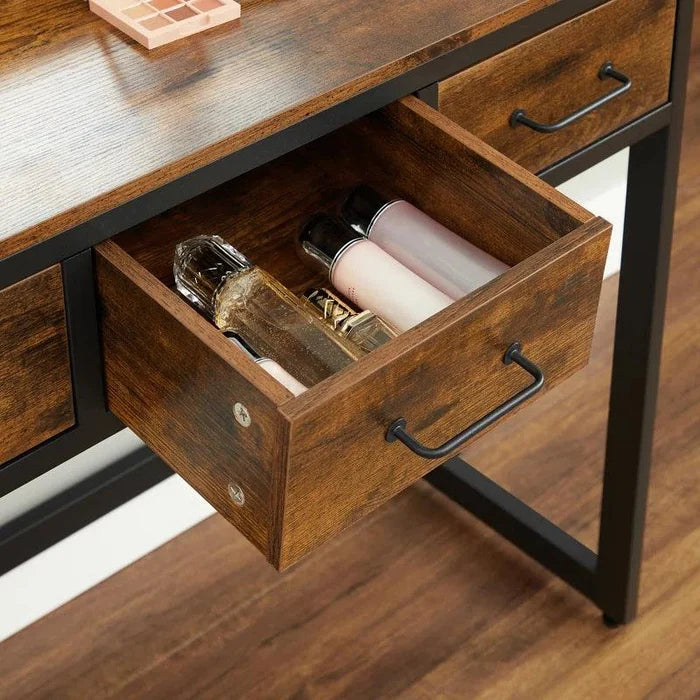 Nathan Dressing Table with Mirror - Ouch Cart