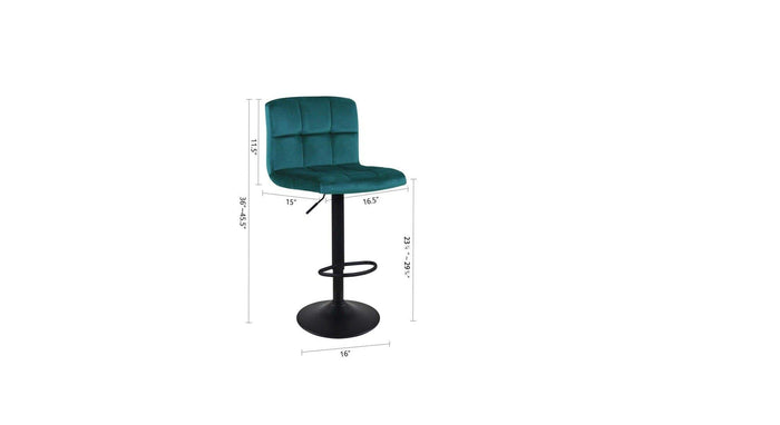 NEO SWIEL ADJUSTABLE BAR STOOL SET OF 2 - Ouch Cart