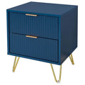 Noah Manufactured Wood Bedside Table Ouch Cart