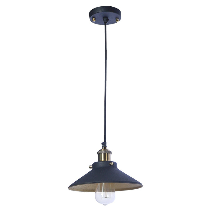 Nora Black Metal Single Hanging Light By Ss Lightings - Ouch Cart