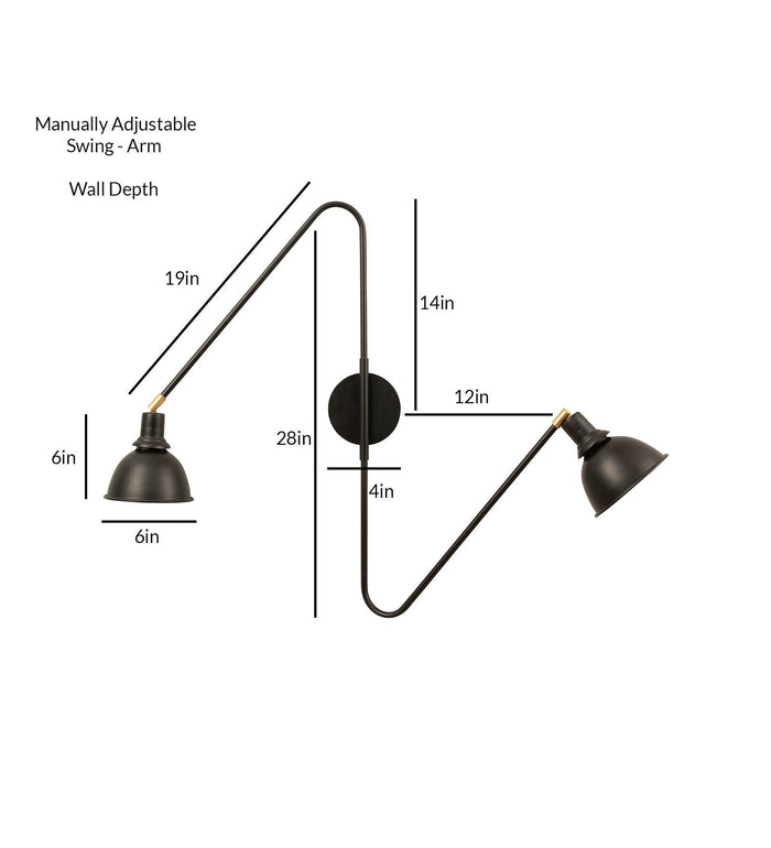 Nordic Dawn Spider Wall Sconce - Ouch Cart