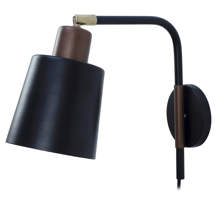 Norell Black Metal Wall Light by SS Lightings - Ouch Cart