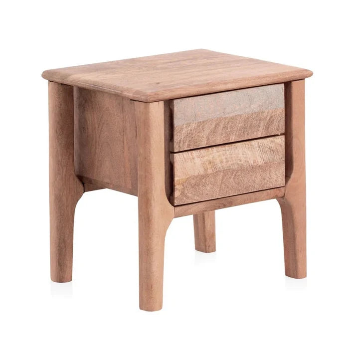 Nova Solid Wood Bedside Table Ouch Cart