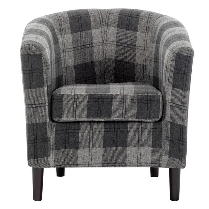 Oldfield Upholstered Barrel Chair - Ouch Cart