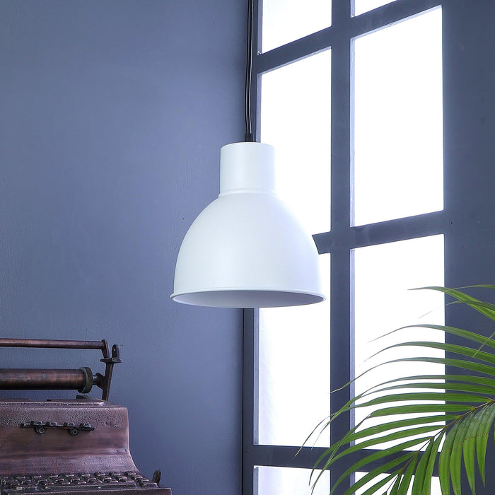 Opi Minimal Pastel Green Metal Single Hanging Light by SS Lightings - Ouch Cart