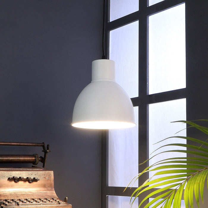 Opi Minimal Pastel Green Metal Single Hanging Light by SS Lightings - Ouch Cart