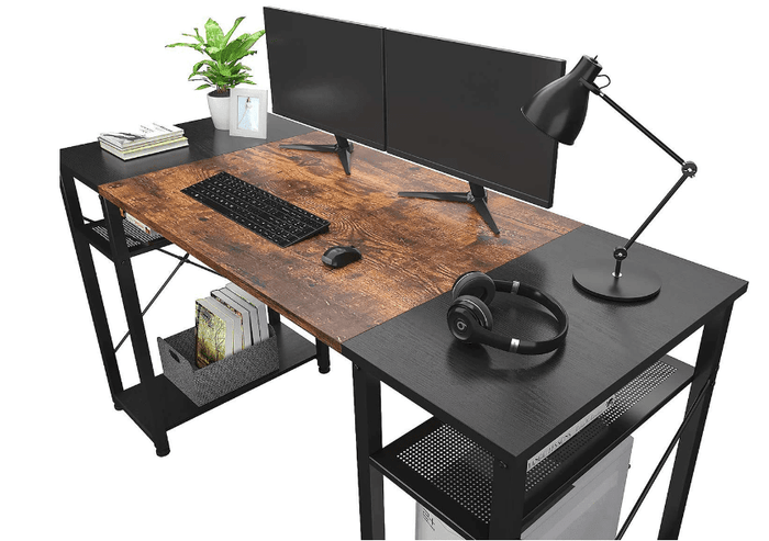 Orion Computer Table 67" with CPU Compartment - Ouch Cart