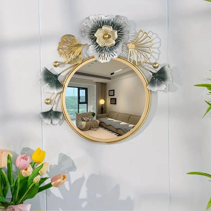 OVEL WALL MIRROR National Handicraft