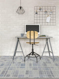 Pewter Wool Vector 5x8 Feet Hand-Tufted Carpet - Rug - Ouch Cart