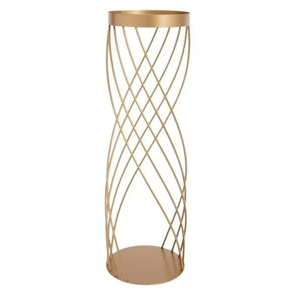 Plant Stand: Round Pedestal Plant Stand - Ouch Cart