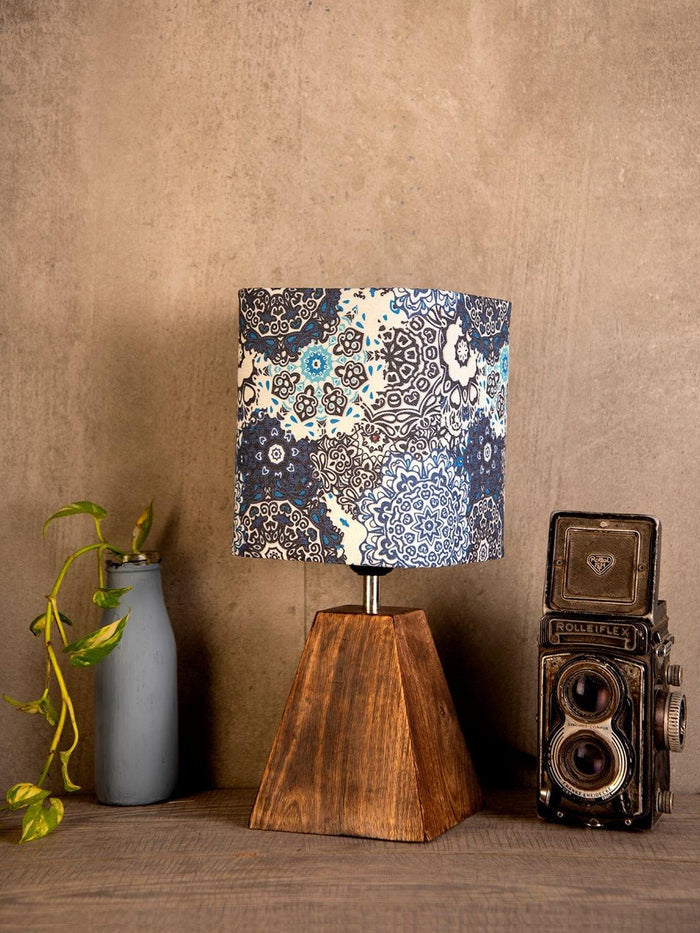 Pyramid Batik Print Lamp - Ouch Cart