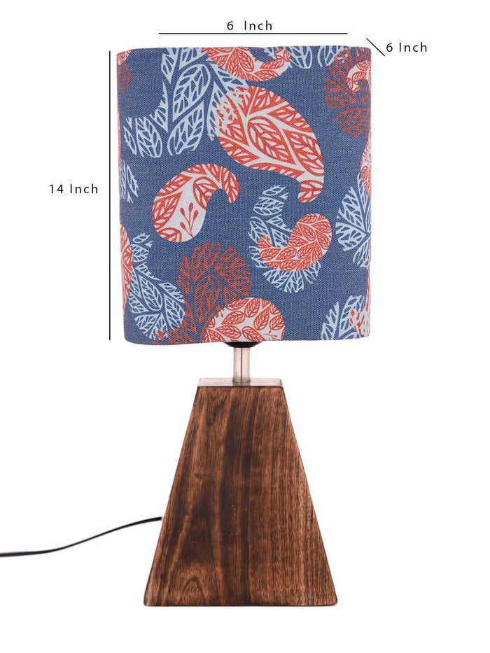 Pyramid Colorful Ambee Print Lamp - Ouch Cart