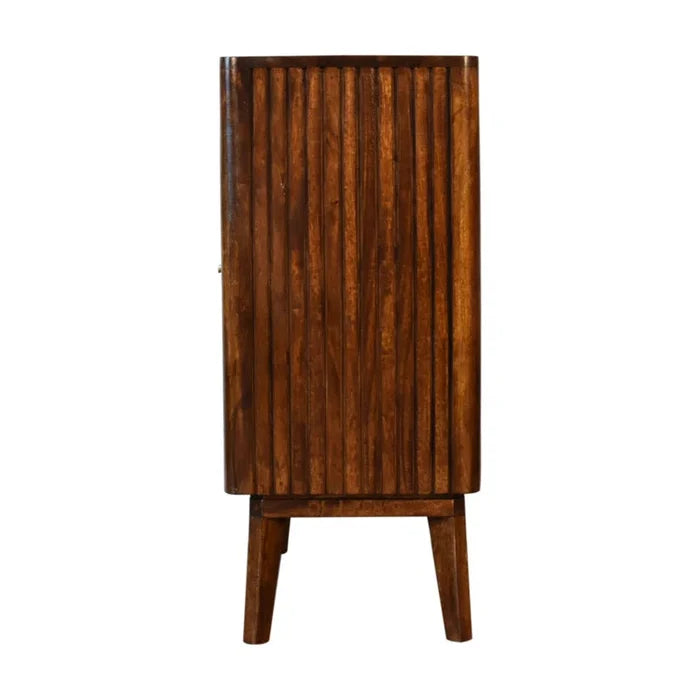 Quinn Solid Wood Rectangle Accent Chest Ouch Cart