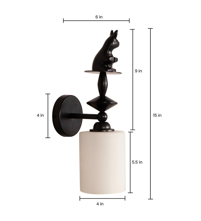Rabbit Wall Light By Shoppeefry Shoppeefry
