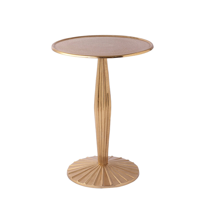 Radiant Gold Duo Side Tables Set M.M.I. OVERSEAS