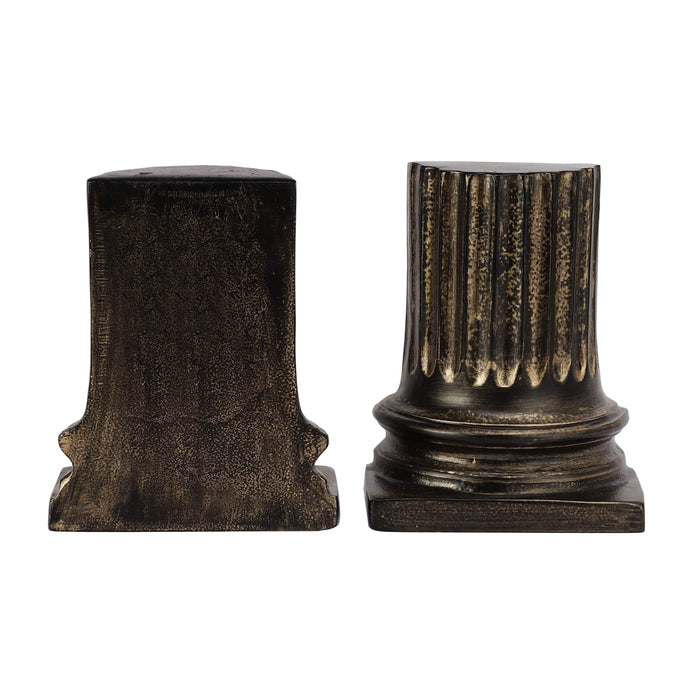 Relic Gold Pillar Bookend - Ouch Cart