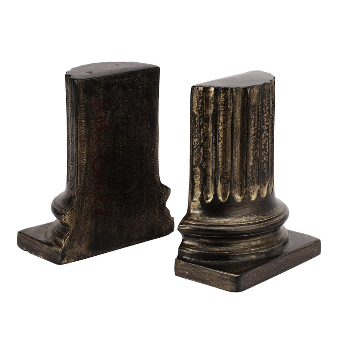 Relic Gold Pillar Bookend - Ouch Cart