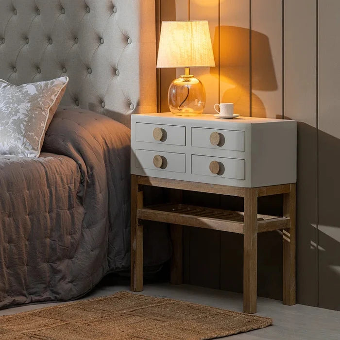 Ren Solid Wood Console Table Ouch Cart