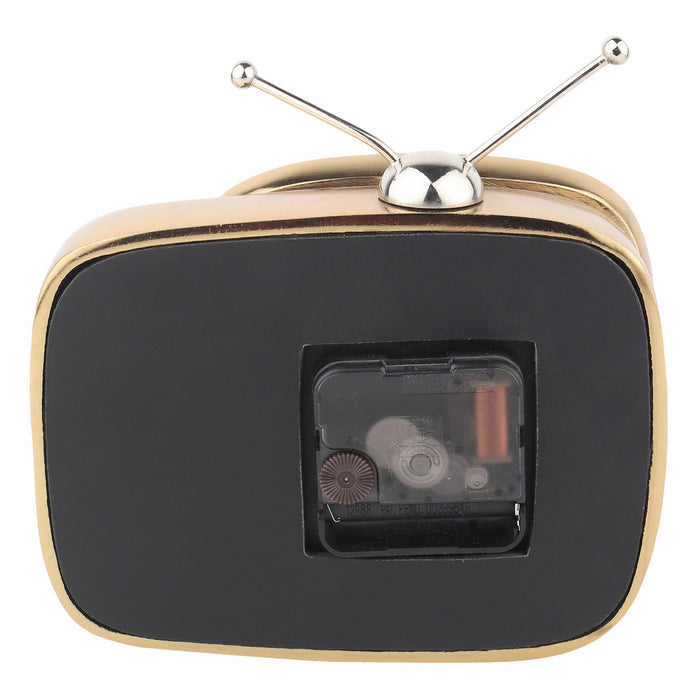 Retro TV Timepiece in Gold - Ouch Cart