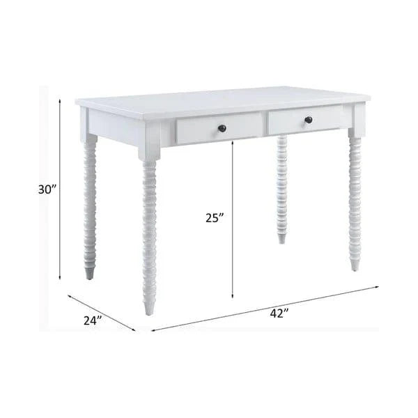 Ricardo Study Table with Two Drawers - Ouch Cart