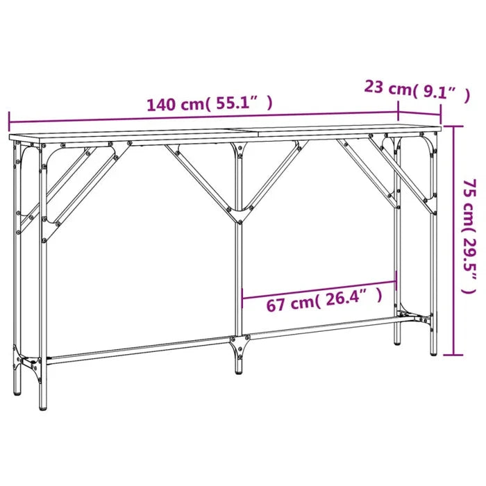 Riko Console Table – Stylish and Functional Entryway Solution Ouch Cart