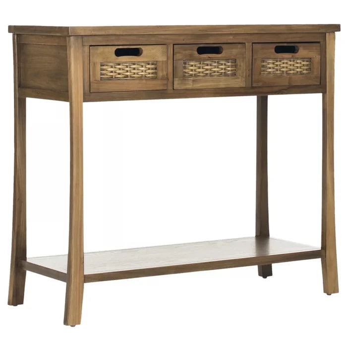Ronald Solid Wood Console Table Ouch Cart