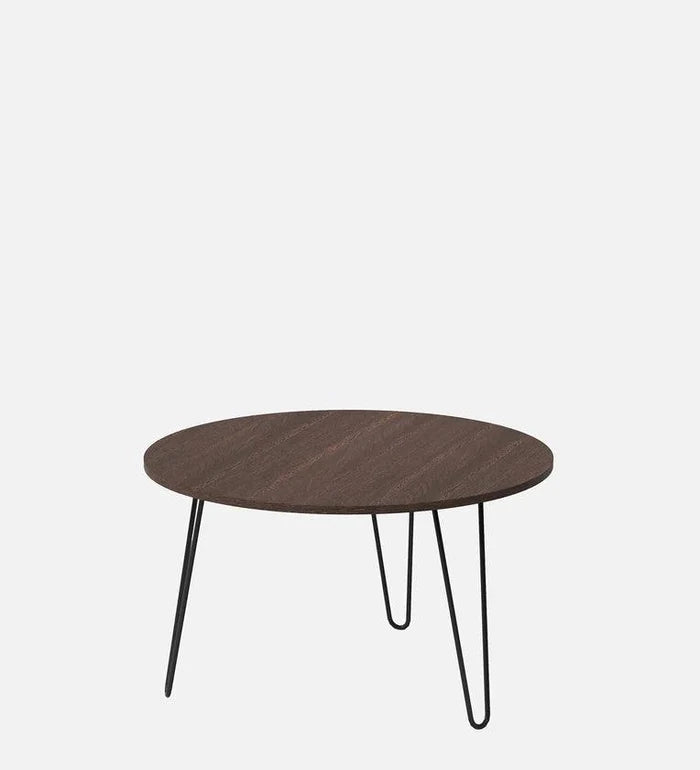 Round Coffee Table in Wenge Finish - Ouch Cart