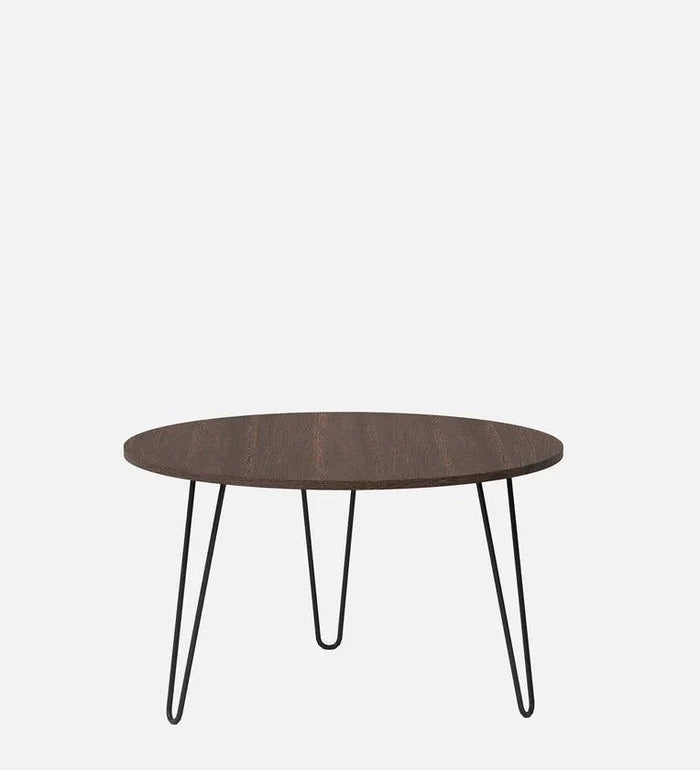 Round Coffee Table in Wenge Finish - Ouch Cart