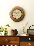 Round Dual Shade New Coin 16 Inches Wall Clock - Ouch Cart