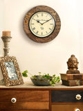 Round Wooden Block Golden 12 Inches - Ouch Cart