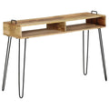 Royal Solid Wood Top Console Table Ouch Cart