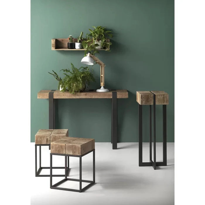 Ryan Modern Rustic Console Table Ouch Cart