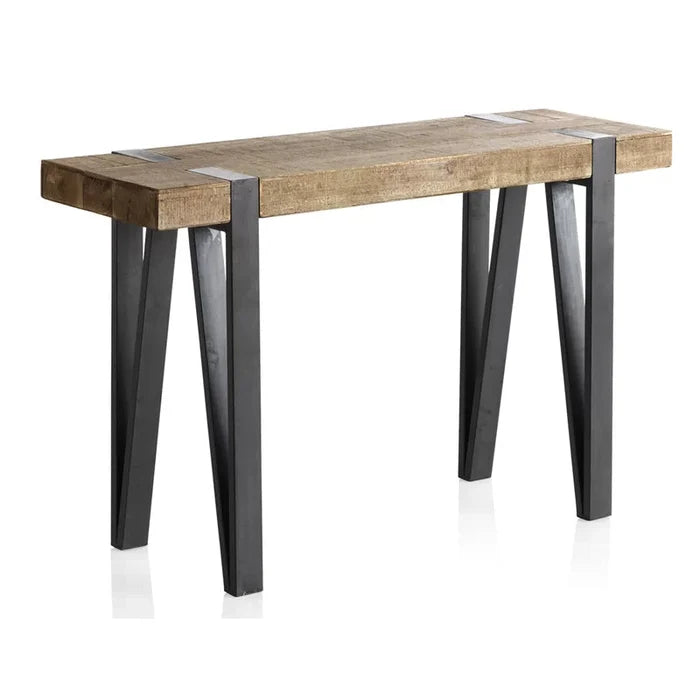 Ryan Modern Rustic Console Table Ouch Cart