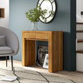 "Sage Console Table: Modern Charm with Subtle Elegance" Ouch Cart