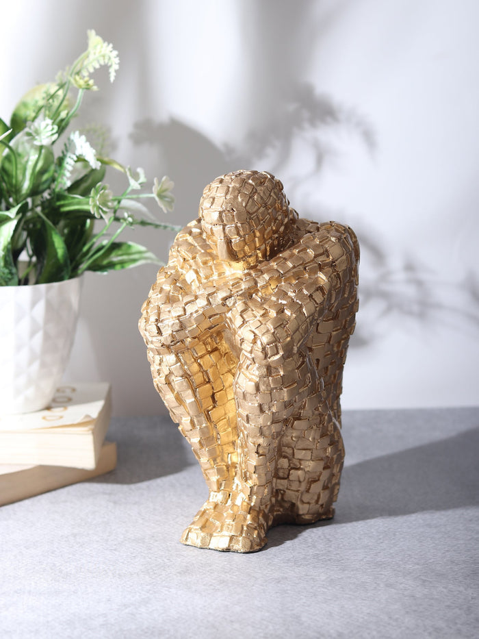 Secluded Thinker in Gold M.M.I. OVERSEAS