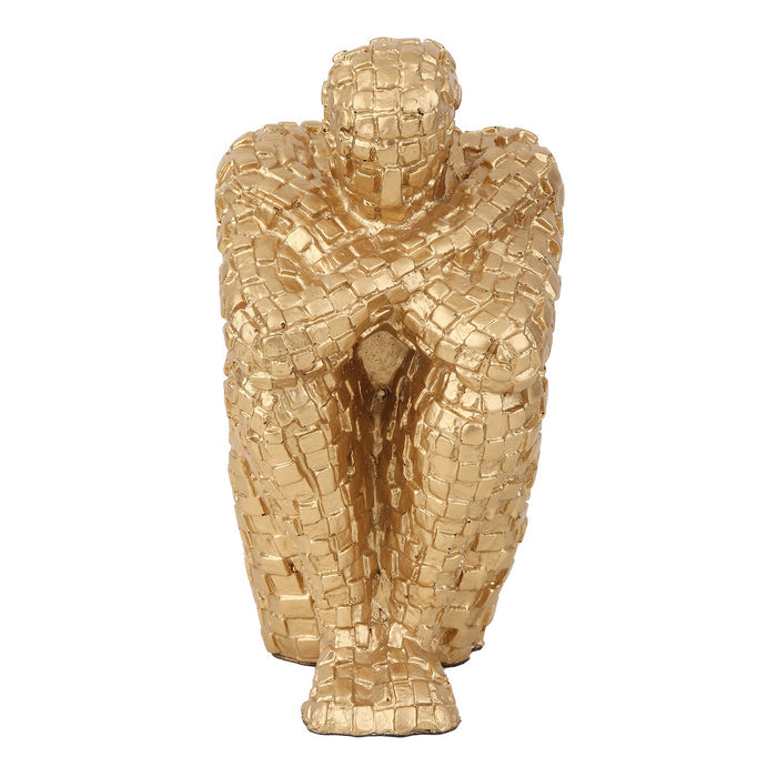Secluded Thinker in Gold M.M.I. OVERSEAS