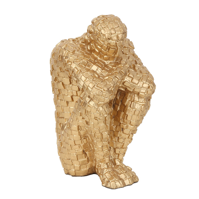 Secluded Thinker in Gold M.M.I. OVERSEAS